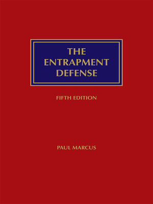 cover image of The Entrapment Defense